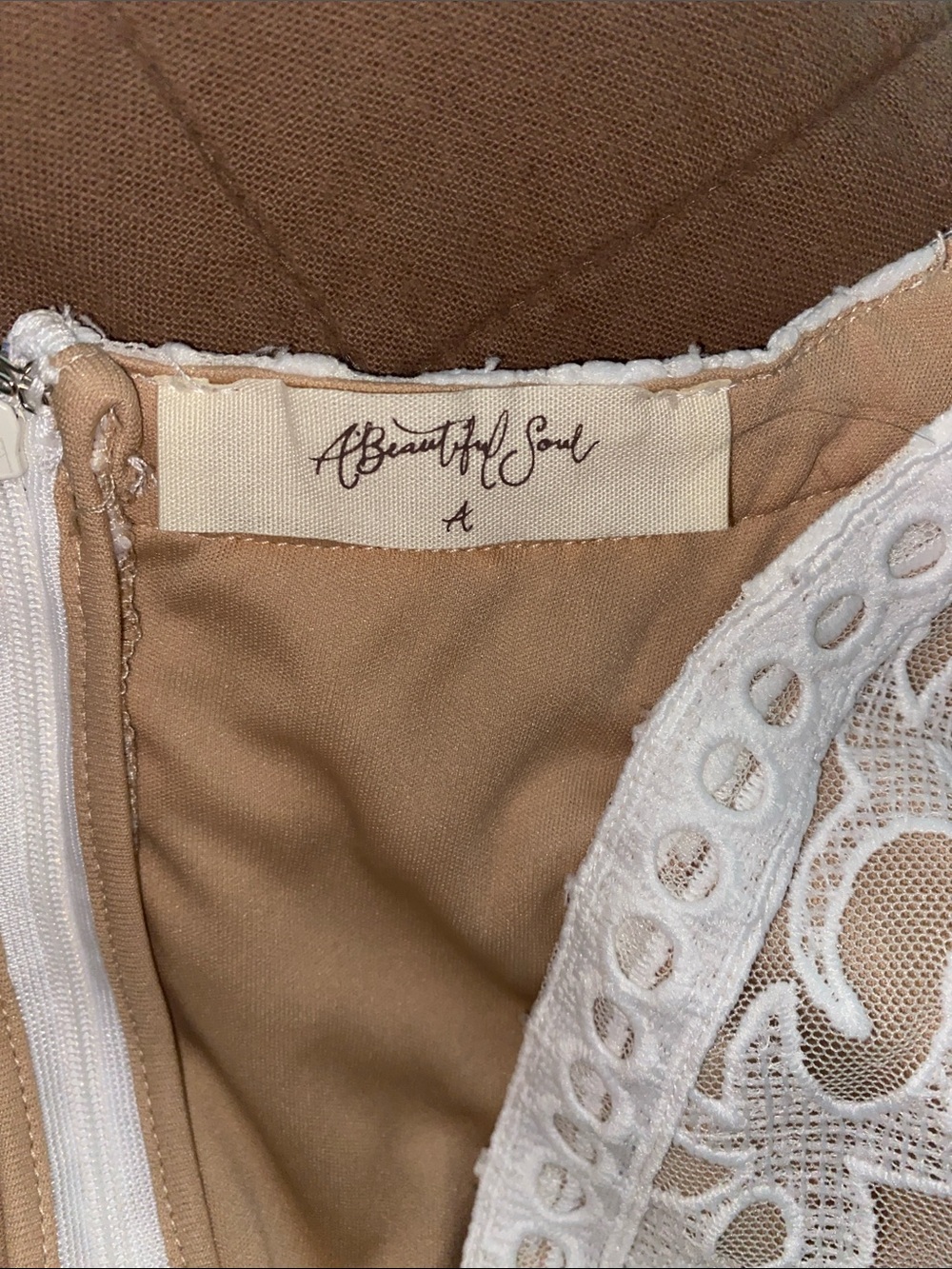‘A Beautiful Soul’ White Embroidered Maxi Dress - Picture 4 of 7